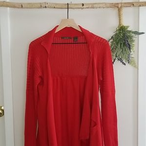 Heather B▪︎Nordstrom▪︎red cardigan▪︎Med